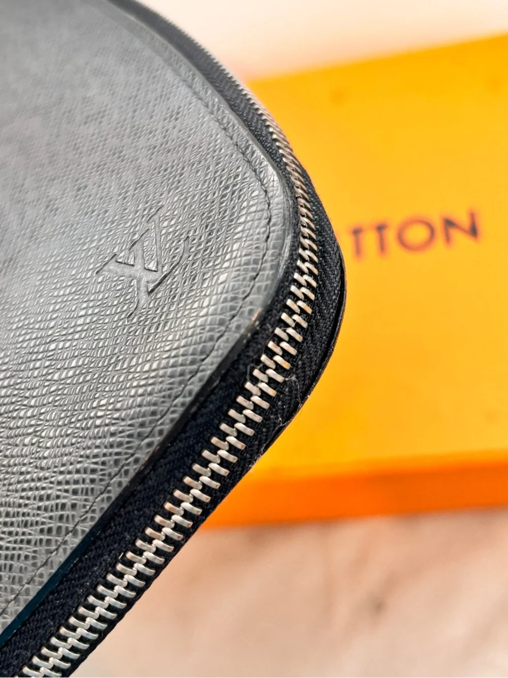 Louis Vuitton Taiga Atoll Travel Organizer Clutch Wallet